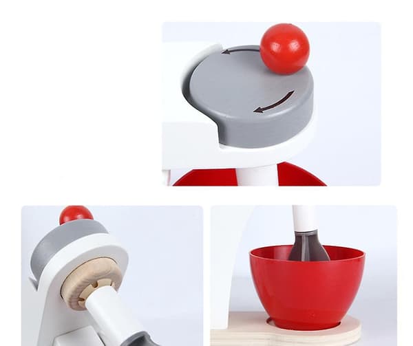 Barnens lekstuga simulering brödmaskin matlagning mixer matlagning kök redskap set stil 1