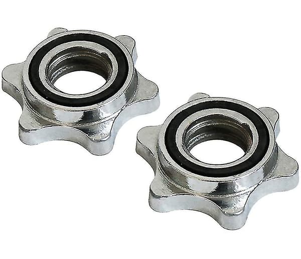 2 stycken standard stjärnlås 25 mm för hantelstång