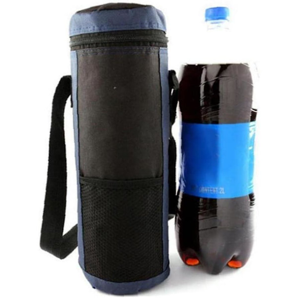 Vattenflaskefodral 2 stycken 2 liter bärbar dryckeskylare lock isolerad vinkylare
