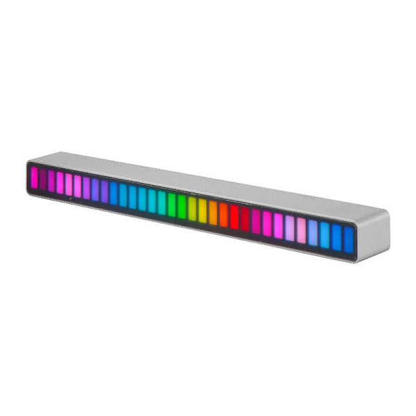 32-bit Rgb lydfeltsensor Ambient lys Lydkontrol Rytmesensor Stilfuldt reaktivt led lysbånd Stilfuldt farverigt lysbånd til kontrolrum