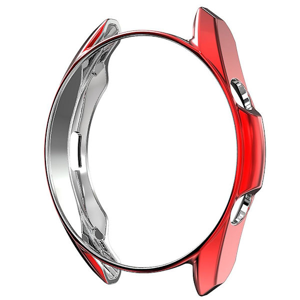 För Samsung Samsung Watch3 45mm Galvaniserad Tpu Fodral Halv PackRed