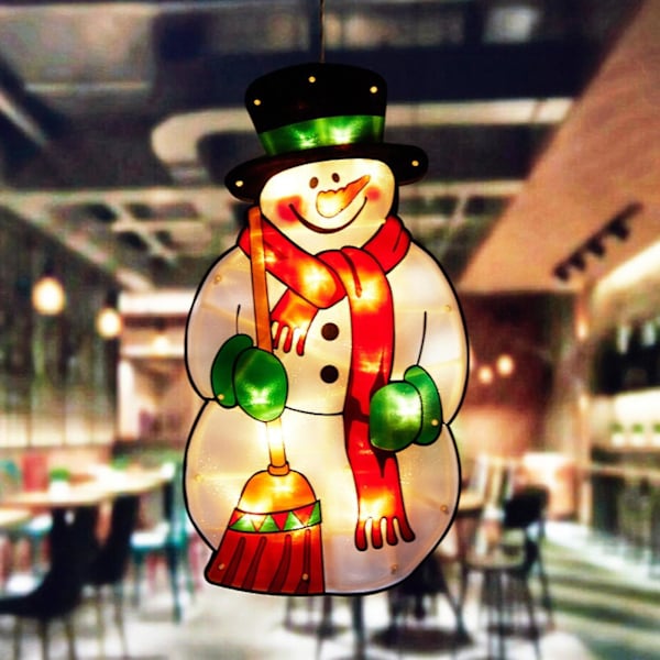 Julsträngljus, LED-julkulor Jultomte Julgran