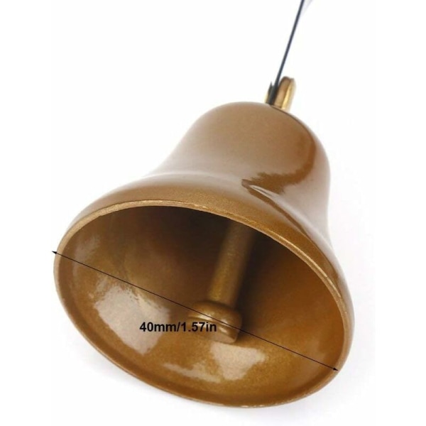Antiikkimetallikauppias Bell Call Bell Dog Training Bell Seinään asennettava kodin sisustus