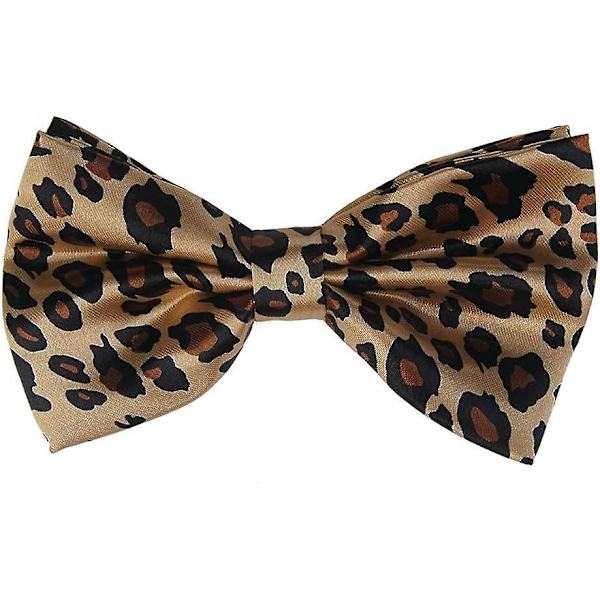 Unisex Halterneck slips set brett leopardmönster justerbar 3-klämma Y-rygg bälte, Khaki