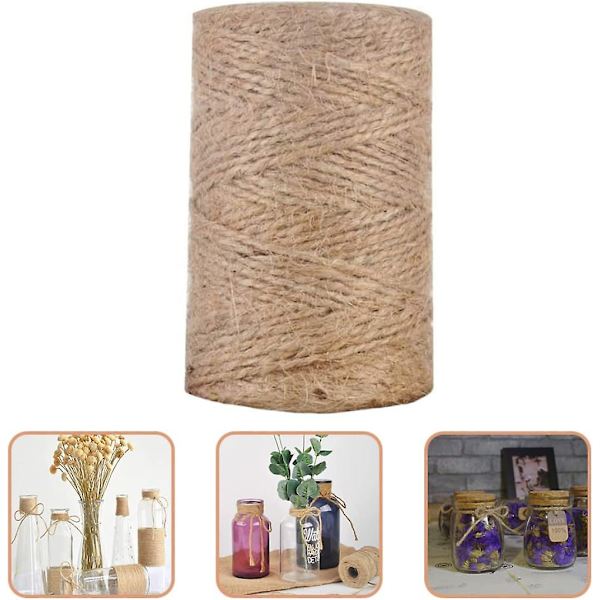 Jute Rep 5 Rullar Naturlig Jute Jute Rep Jute Tjock Trädgårds Present