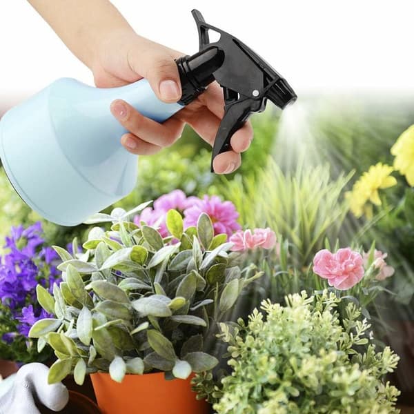 Tom flaske til planter 600 ml, planteforstøver til indendørs planter