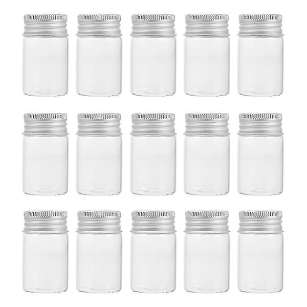 50 st Glasflaska med lock