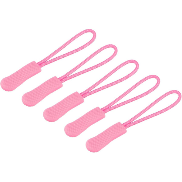 Dragkedja dragkedja förlängningssladd för handväskor, 20-pack rosa