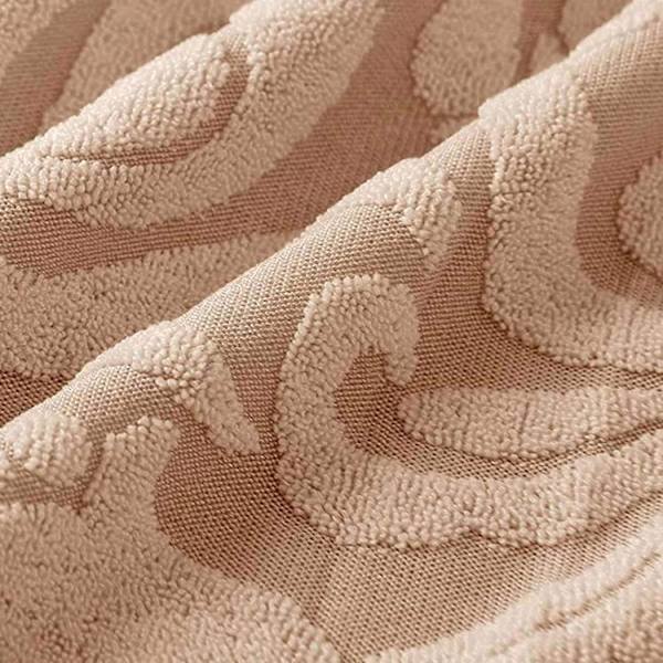 Fåtöljöverdrag, Set om 2 Jacquard Stretch Fåtöljöverdrag Anti-Slip Sofamöbelöverdrag (Aprikos)