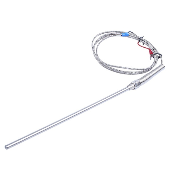 K-typ 20 cm sondtermopar högtemperaturssensor 1,5 m