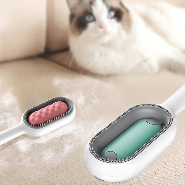 rosa) kattborste för långt hår, 4 i 1 universal kattsilikonborste,  ultramjuk silikontvättbar husdjursborste, återanvändbar magic ren borste,  grön, lo 23f4 | Fyndiq