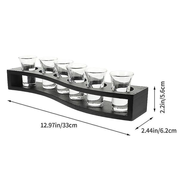 1 set Shotglashållare
