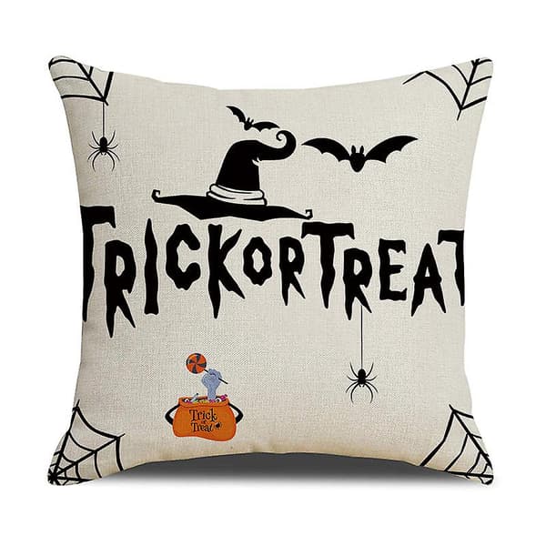 4-pack Halloween örngott pumpa örngott Halloween kuddfodral