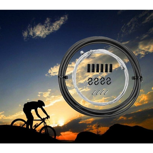 Universal cykelbromskabel och box set Basic bromskabel ersättningskit för Mountain Road Bike Common Bicycle