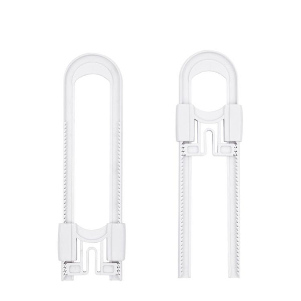 2-pack glidande skåplås - mångsidigt barnsäkerhetsskydd - säkerhetsdörrlås