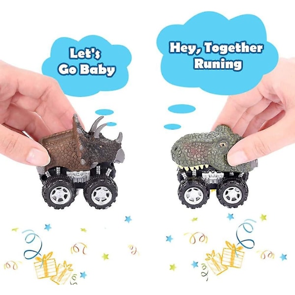 Dmazing Pull Back Dinosaur Cars Kids-26