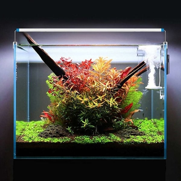 LED-akvariebelysning, LED-akvarielampe, 18-58 cm meget tynd LED-lampe til akvarium til belysning