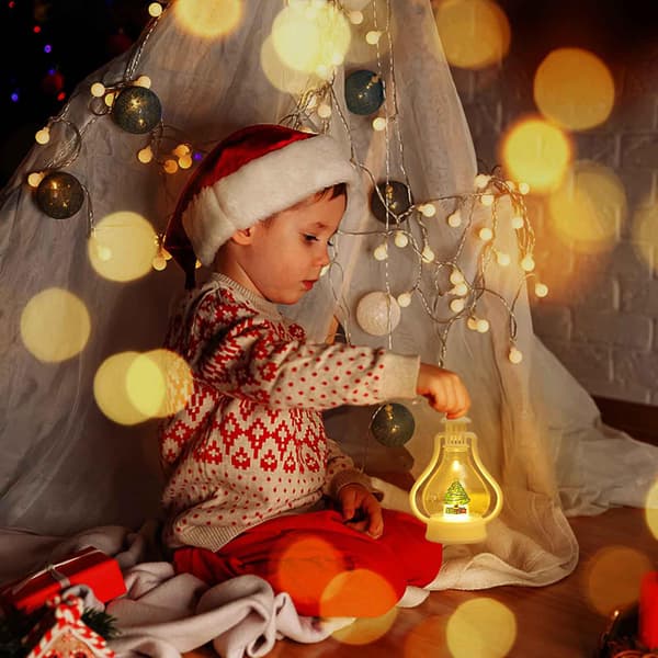Jul LED-lampor Barnens bärbara lampa