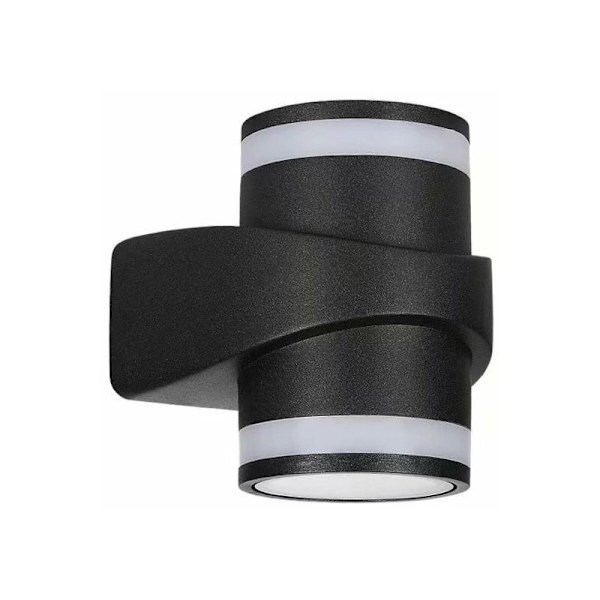 Spotlight LED-taklampa Butik Taklampa Kommersiell Spårlampa Hushåll Justerbar Vinkel Klädaffär (5W Svart (Kallt Ljus)