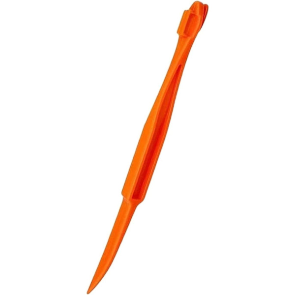 Apelsinskalare Verktyg Plast Apelsinskalare Citrusborttagningsmedel Citruscitrusskalsskärare Grönsaksskärare Fruktverktyg Köksprylar (färg: Orange)