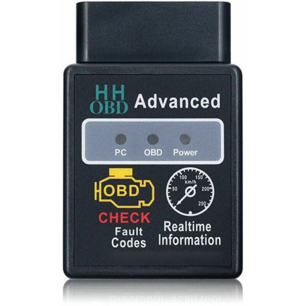 HH OBD ELM327 V2.1 Bluetooth OBD2 OBDII CAN BUS - bildiagnostiskt verktyg, motorläsare, gränssnittsadapter