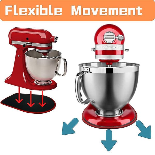 Köksstativ Mixer Glidmat Glidplatta Tillbehör (Röd)