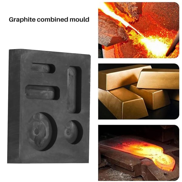 5-i-1 grafitgjutningsform för gjutning av metallskrot