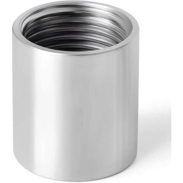 3/4\" rustfrit stål gevind hun lige fitting, 304 rustfrit stål lige forbindere, hun rørfittings, 5 stk. (DN20)