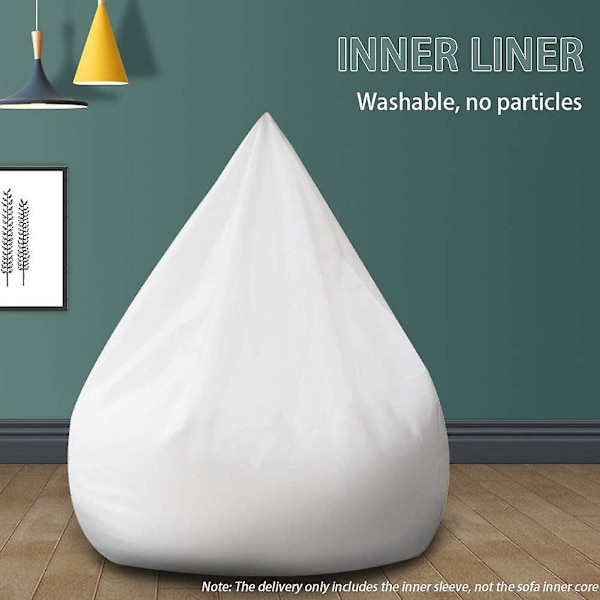 Stolpuff foder, ofylld pufföverdrag (Längd: 100 X 120 cm)