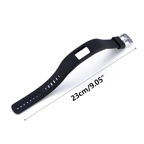 För Garmin Fit4-rem (stor) svart