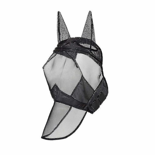 Caremaster flugmask Uv-skydd med näsborrar BlackXL