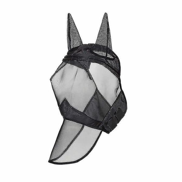 Caremaster Flugmask UV-skydd med näsborrar Svart XL