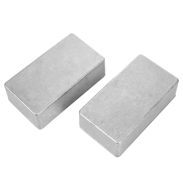 2st 125b/1590n1 Aluminiumlåda Gitarr Stompbox&pedal Kapsling För Gitarr Effektpedal Projekt
