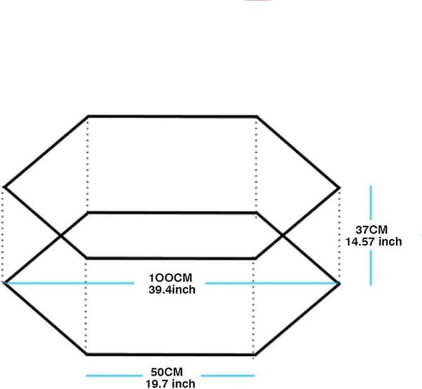 100 cm bollhavstält för barn (bollar ingår ej)