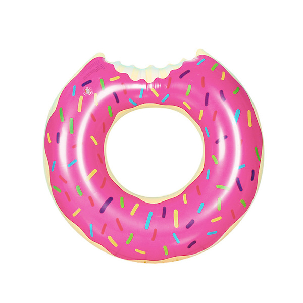 Simtillbehör, badring Donut, 114 cm Rosa