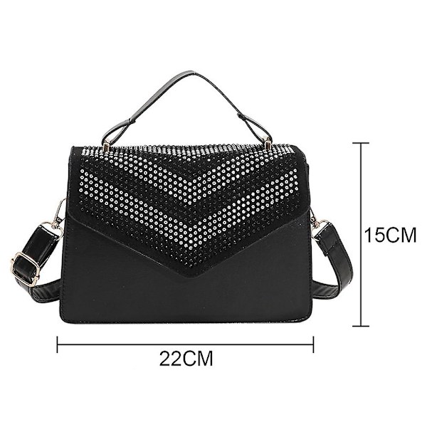 Crossbody-väska, designer-kvällväska, clutch-plånbok, handväska för bröllop/bal/fest