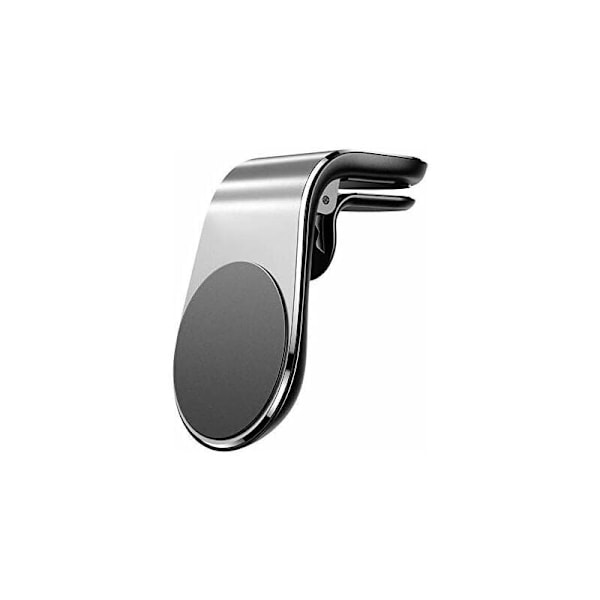 Portabel magnetisk telefonhållare, portabel 360° roterande telefonhållare för iPhone XS/8 plus/Galaxy s10 etc. (Silver [l Stander])