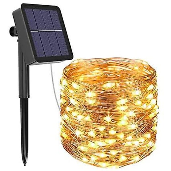 Utomhus Solar String Lights 32m 300 Led Solar Powered 8 Modes Solar Fairy Lights Utomhus vattentät dekoration för trädgård uteplats Yard, Christmas Weddin