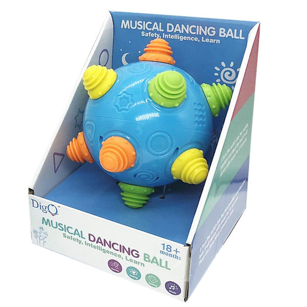 Barnlekset Vibrerande Dansande Boll Leksak Musik Hoppboll Hoppboll Leksak
