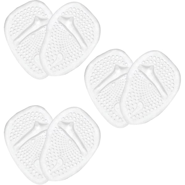 3 Dual Gel Innersula, Metatarsal Cushion Innersula Foot Relief Gel Cushion Höga klackar