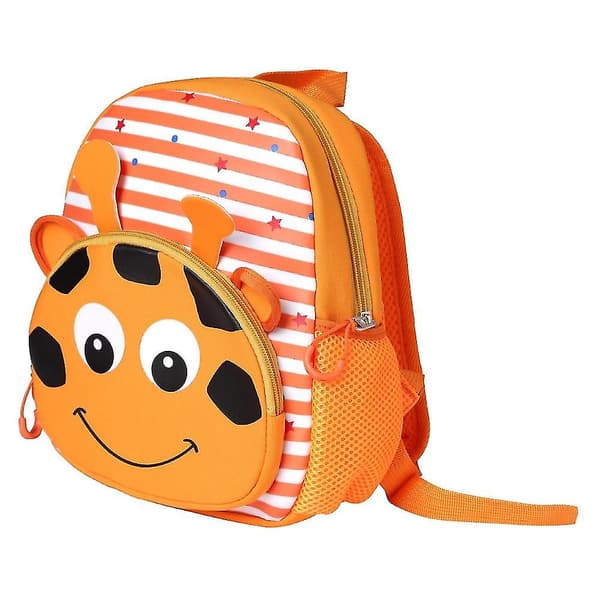 Barnens skolväska orange