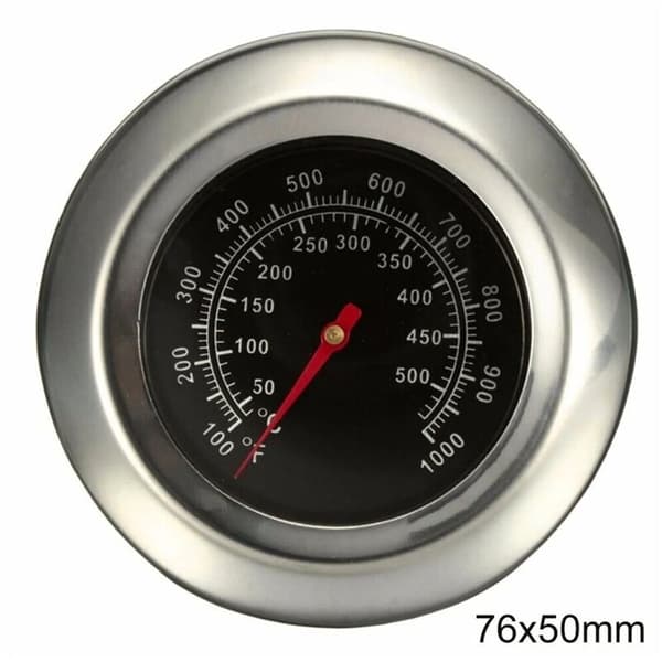NY 50 - 500℃ BBQ-termometer rosttermometer rostfritt stål gasgrill grilltermometer
