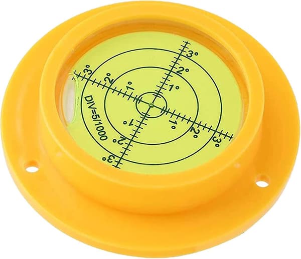 Precision Spirit Bubble Level Degree Mark Surface Round Circular Measuring Kit 90x17mm-1