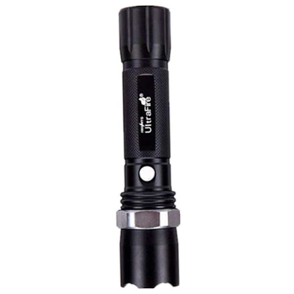 LED-cykellampa med dimning, laddningsbart set, aluminiumlegering, zoombar, högintensiv ficklampa