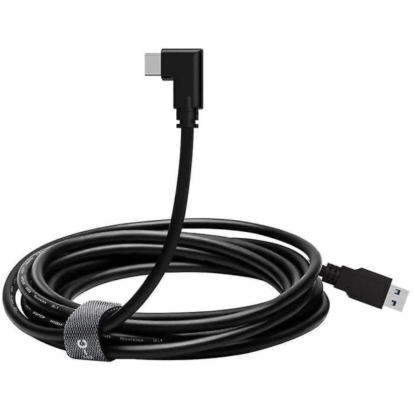 Quest Link-kabel 16 fot, höghastighetsdataöverföring och snabbladdning USB C-kabel kompatibel för Oculus Quest Headset 5m