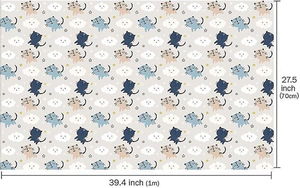 Inslagning papper ark vikt platt 3 ark juldesign
