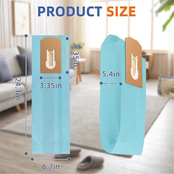 9 kappaletta Pk80009 pölynimurin vaihtosuodatinpusseja Xl Xl2000 Xl8000 Xl9000 ja Commercial Series -sarjaan