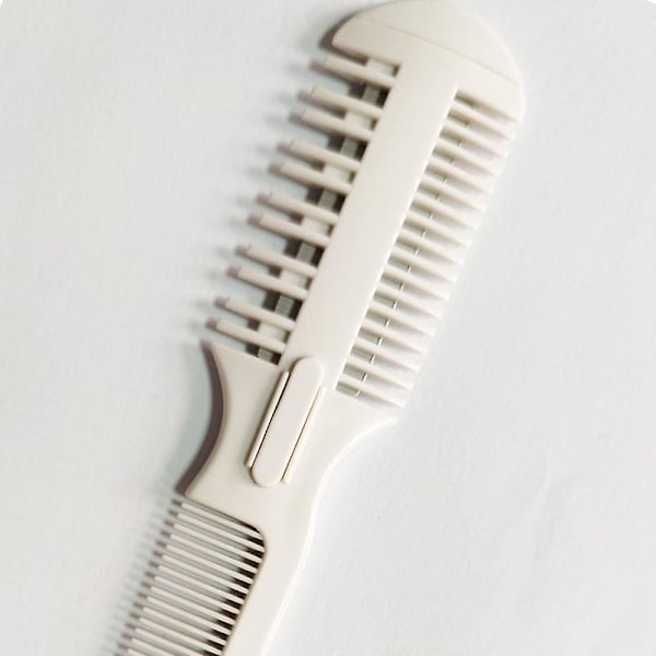 Hårklippningskam, hårrakapparat med kam, split ends hårtrimmer styler, dubbelsidiga rakblad för tunt och tjockt hårklippning och styling