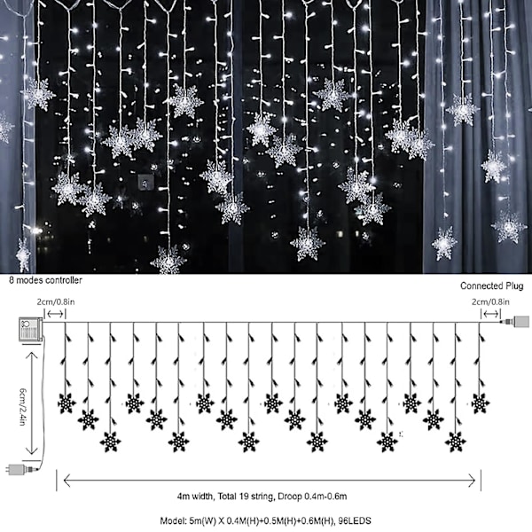 Snowflake String LightsD