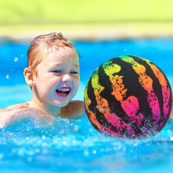 6,5-tums vattenmelonpoolboll undervattenspoolbollar fyller vatten med slangadapter undervattenspoolleksak strand